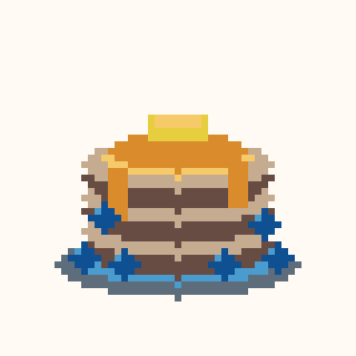 Blueberry Pancake Stack