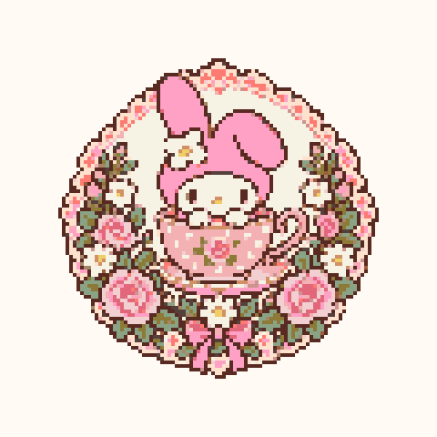 My Melody Garden Tea