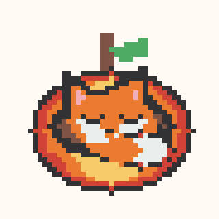 Pumpkin Nap Fox