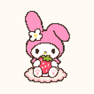 My Melody Strawberry Hug