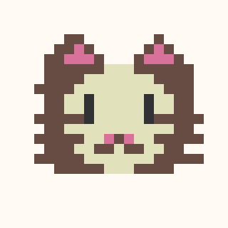 Curious Cat Face